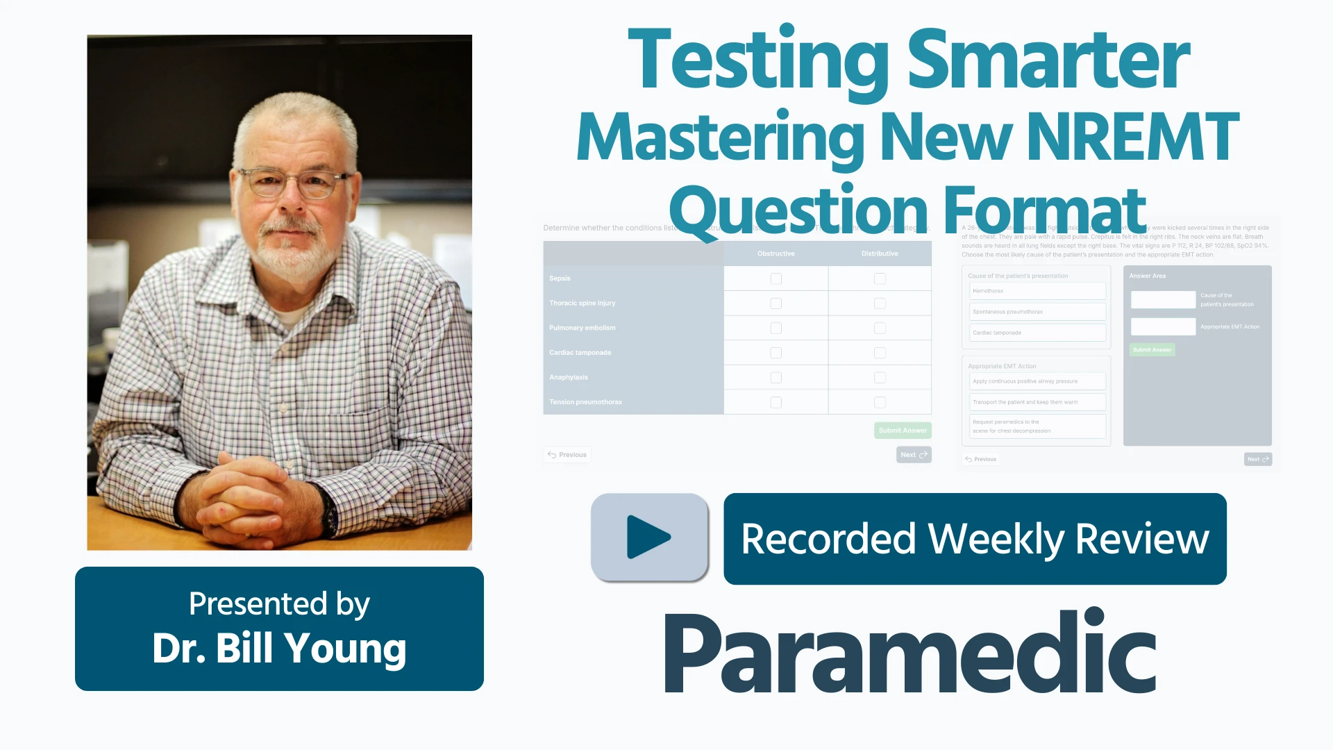 Testing Smarter- Mastering the New NREMT Format Thumbnail